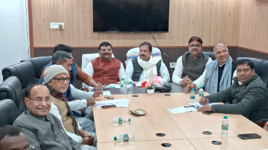 Bihar News: भाजपा कार्यालय में एनडीए घटक दल की हुई बैठक, सभी पार्टी के प्रदेश अध्यक्ष हुए शामिल