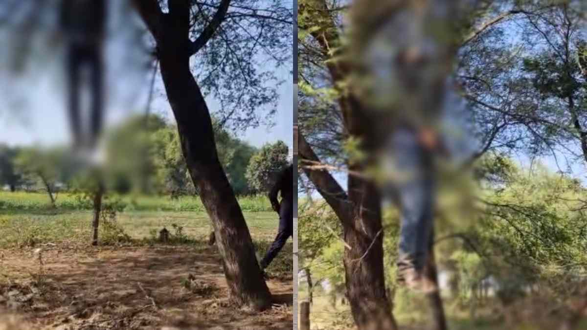 लापता युवक का पेड़ से लटका मिला शव, क्षेत्र में फैली सनसनी, जांच में जुटी पुलिस
