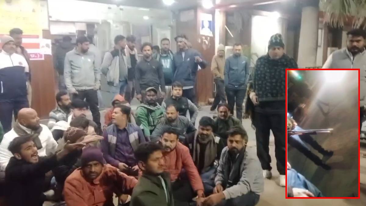 दो पक्षों में विवाद: बीच-बचाव करने पहुंचे पूर्व पार्षद के भाई पर जानलेवा हमला, परिजनों ने की पुलिस के खिलाफ नारेबाजी