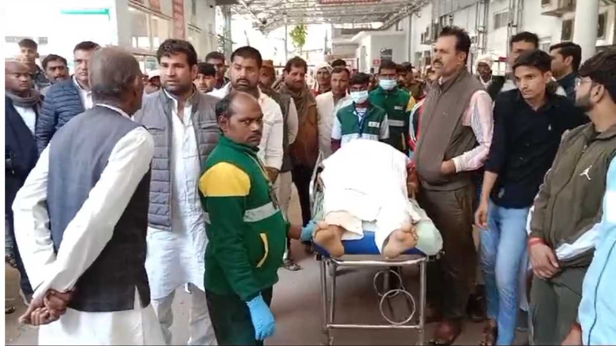 खेत बना ‘रक्तांचल’: जमीन को लेकर सगे भाइयों में विवाद, भतीजे ने चलाई गोली, एक की मौत 2 घायल