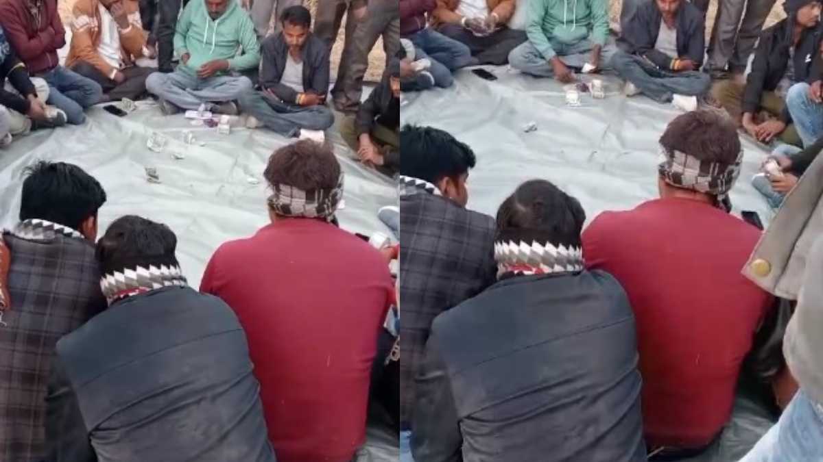 थाने से चंद कदम दूर जुए का बड़ा फड़ः 50 लाख से लेकर एक करोड़ तक लगा था दांव, पुलिस पर उठे सवाल, वीडियो वायरल