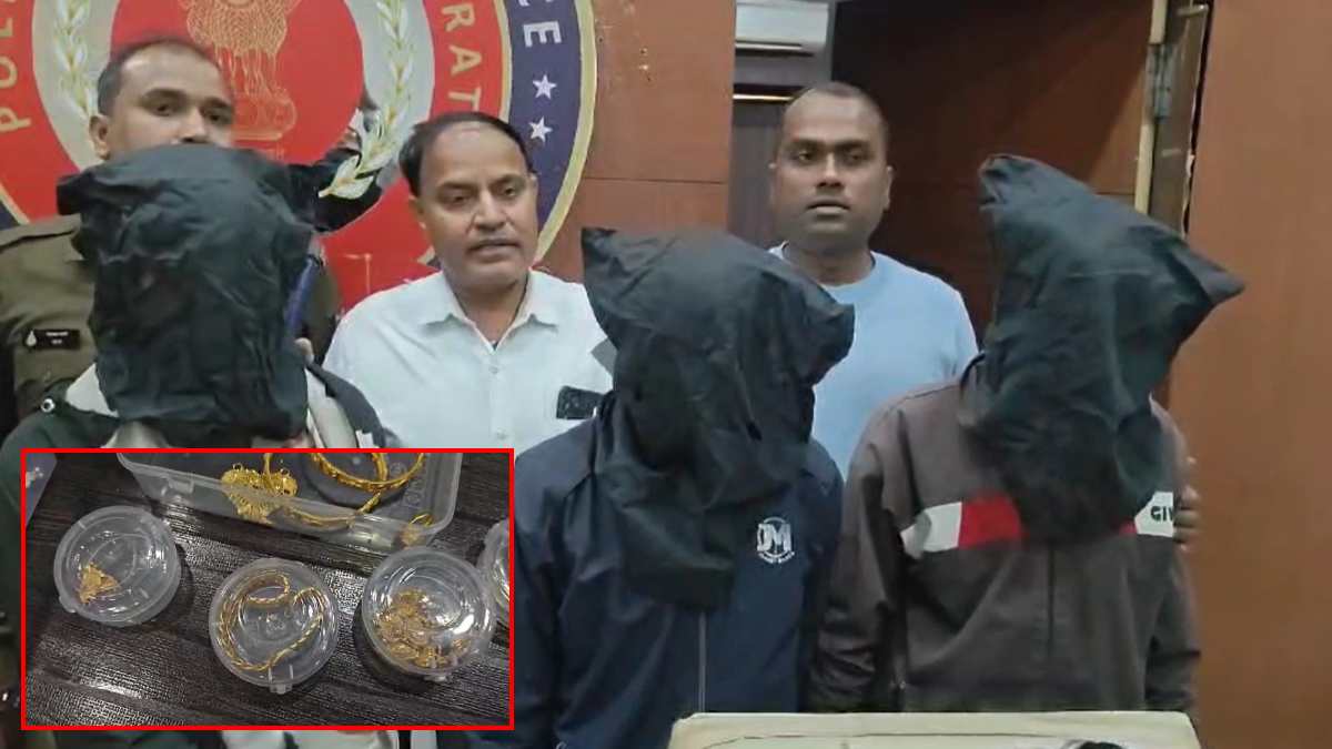 चोरी की वारदात का खुलासा: दो सगे भाई सहित एक आरोपी गिरफ्तार, 5 लाख से अधिक का सामान जब्त