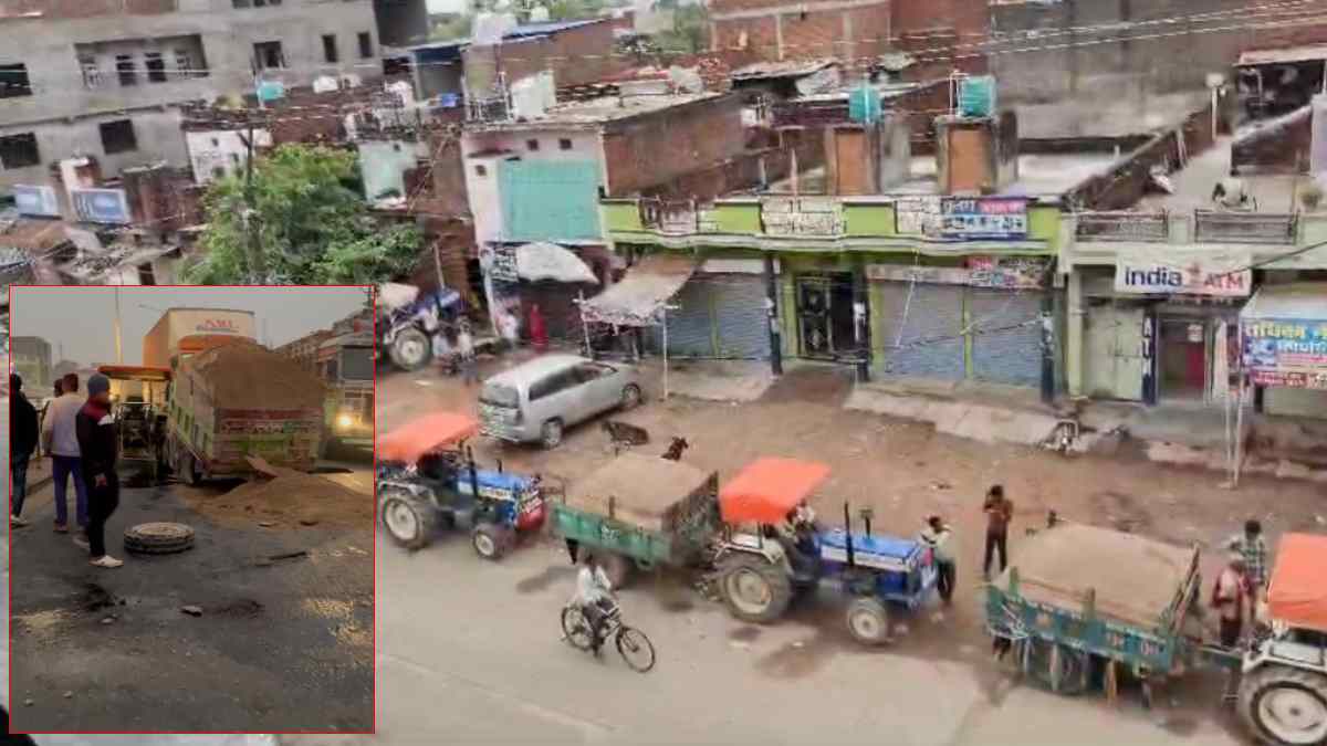 आगे रेत माफिया पीछे-पीछे वन विभाग: पकड़े जाने पर माफियाओं ने की पत्थरबाजी, फिर रेत से भरी ट्रैक्टर-ट्रॉली लेकर हुए फरार