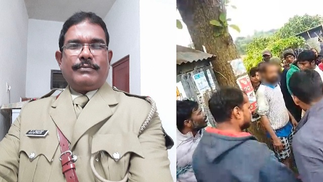 शोरूम में चोरी का आरोप, खंबे और पेड़ से बांधकर पिटाई… मौत का Video Viral