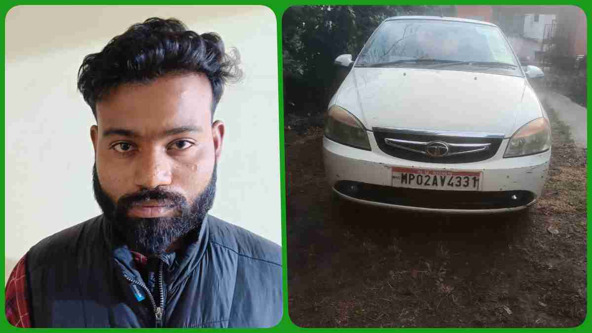 Bhopal crime: सरकारी अधिकारी की गाड़ी से आया बदमाश, ASI के घर चोरी की कोशिश करने पर धराया, 2 साथी फरार