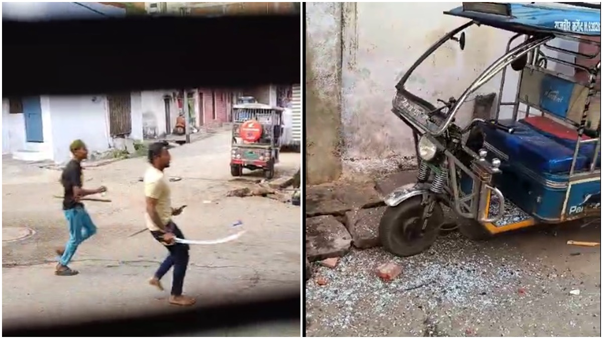 Bhopal : पुरानी बात पर दो समुदाय में विवाद के बाद चली तलवारें, जमकर हुई पत्थरबाजी, 6 से ज्यादा घायल