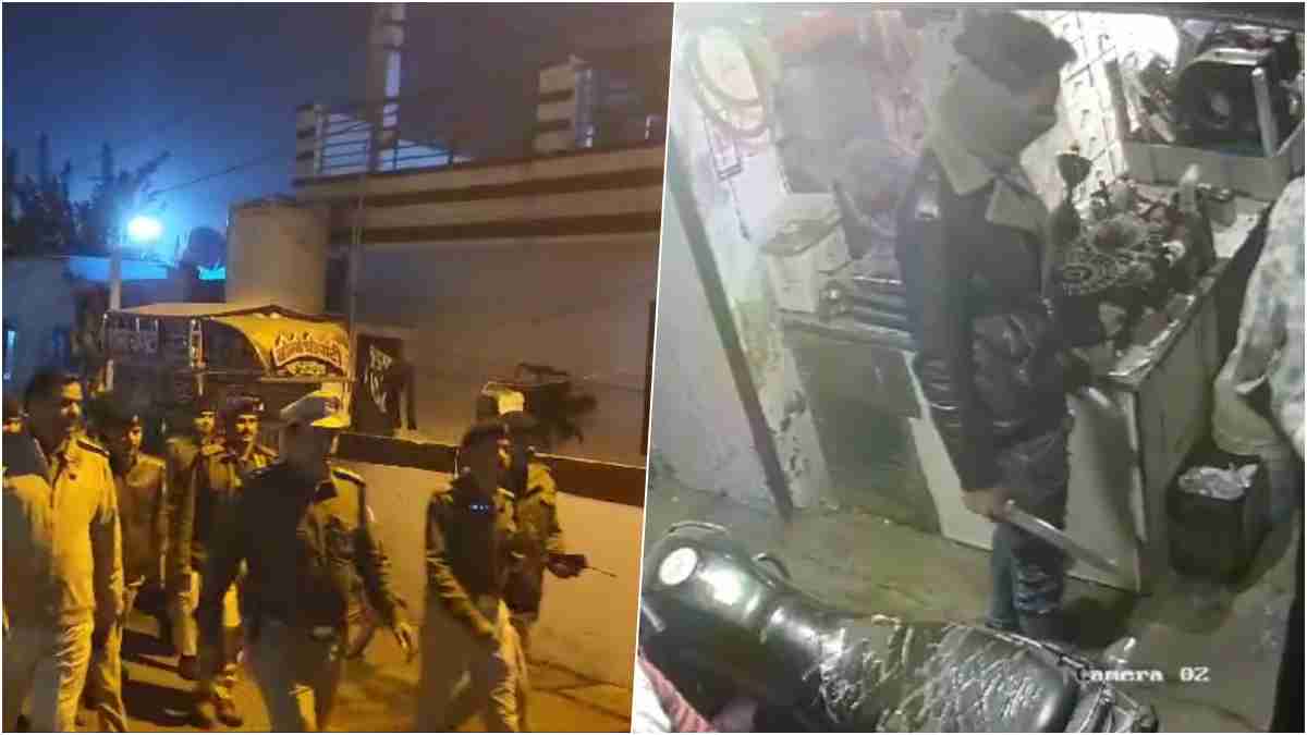 DJ संचालक पर हमले के बाद पुलिस का एक्शन: इन इलाकों में दी दबिश, 176 बदमाशों को बुलाया थाने