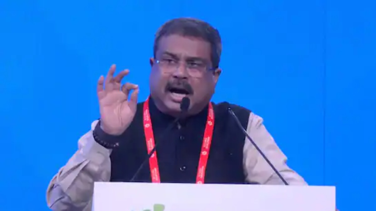 राइजिंग राजस्थान समिट : केंद्रीय मंत्री धर्मेंद्र प्रधान ने कहा- जयपुर-जैसलमेर बनेगा दुबई और अबू धाबी जैसा