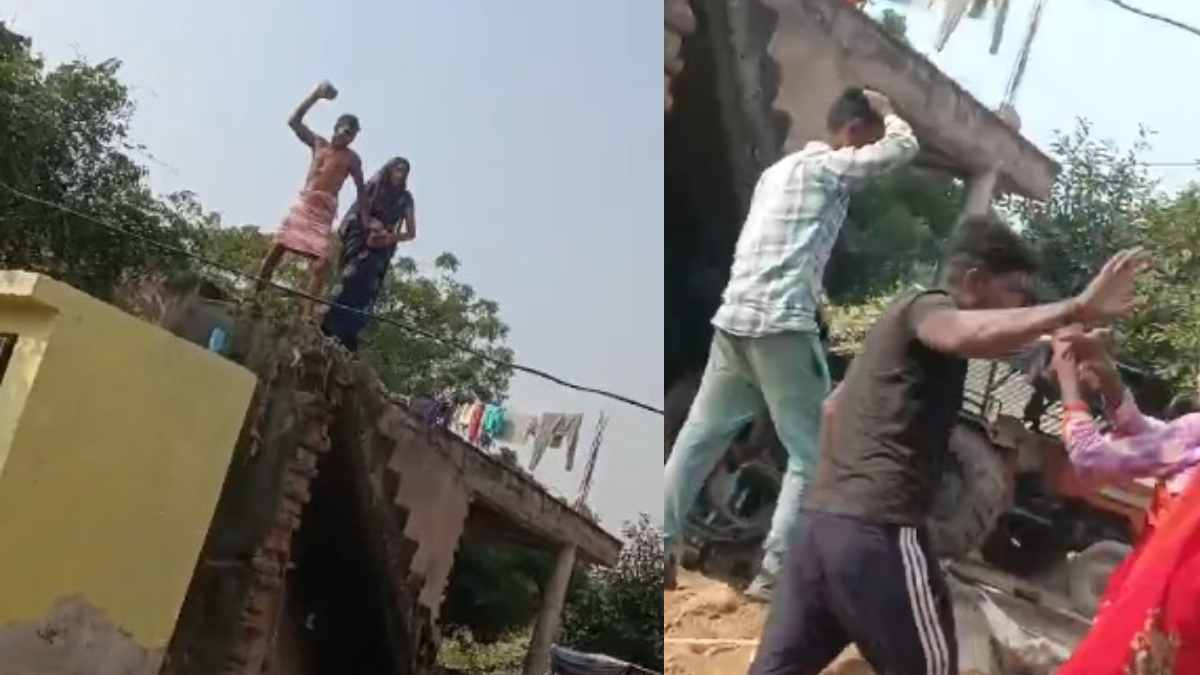 Video: मकान की नींव खोदने को लेकर दो पक्षों में पथराव, मारपीट में 3 घायल