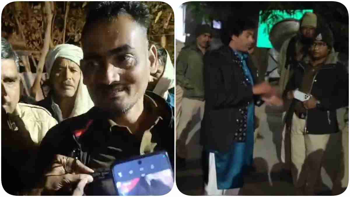 जिसने गढ़ा संविधान, उसका हुआ अपमान! आरक्षक पर लगा अंबेडकर के कार्यक्रम में शराब पीकर पहुंचने का आरोप, दलित संगठन ने SP के बंगले में  किया प्रदर्शन