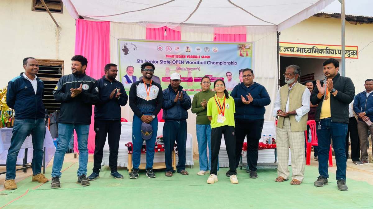 Sports News : 5वीं सीनियर स्टेट ओपन वुडबॉल चैंपियनशिप में खिलाड़ियों ने दिखाया दमखम …