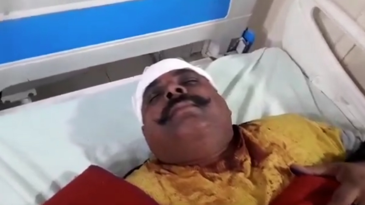 अपनी ही सरकार में सुरक्षित नहीं भाजपा नेता : बाइक सवार तीन लोगों ने किया हमला, सिर पर आई गंभीर चोट