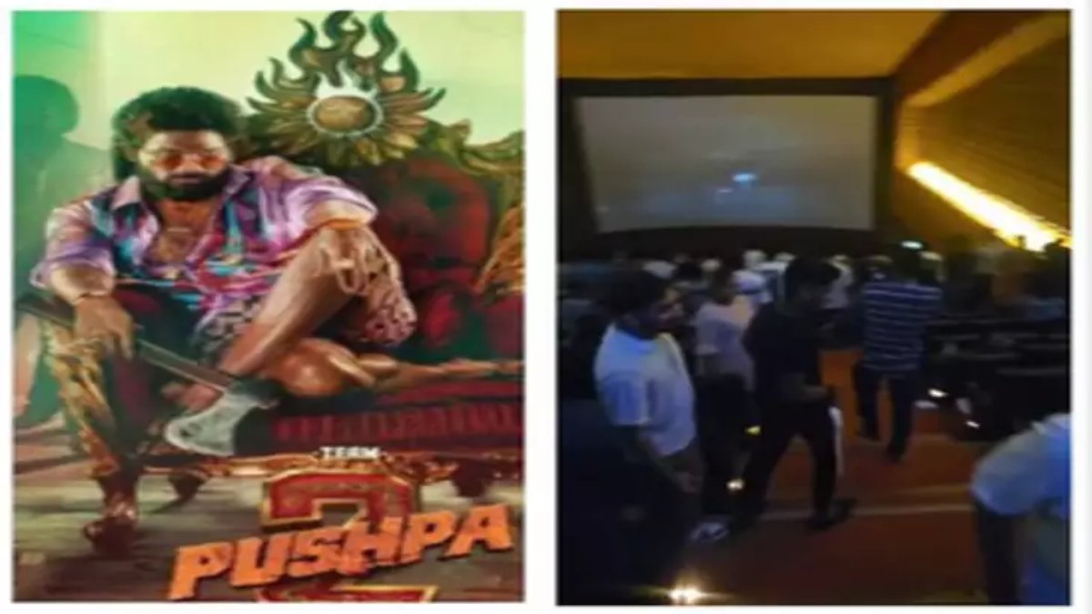 Pushpa 2 के स्क्रीनिंग के दौरान बिगड़ने लगी लोगों की तबीयत, बीच में ही रोकनी पड़ी फिल्म…