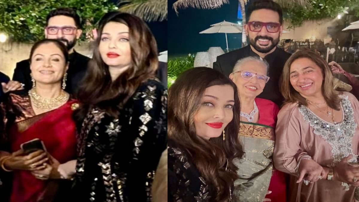 तलाक की अफवाहों के बीच साथ नजर आए Abhishek Bachchan और Aishwarya Rai, पार्टी में सेल्फी लेते दिखा कपल …