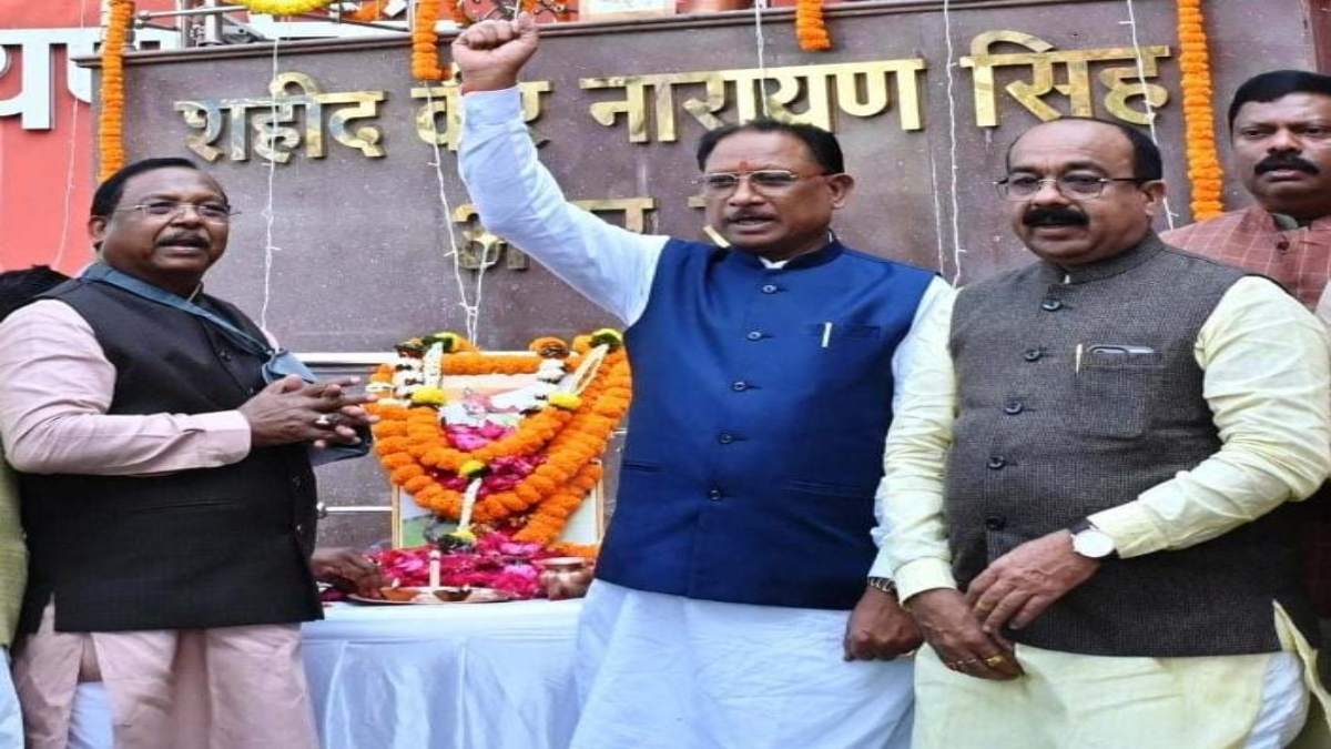 सीएम साय ने बलिदान दिवस पर प्रथम स्वतंत्रता संग्राम सेनानी को किया नमन, कहा- वीर नारायण सिंह छत्तीसगढ़ महतारी के सच्चे सपूत थे …