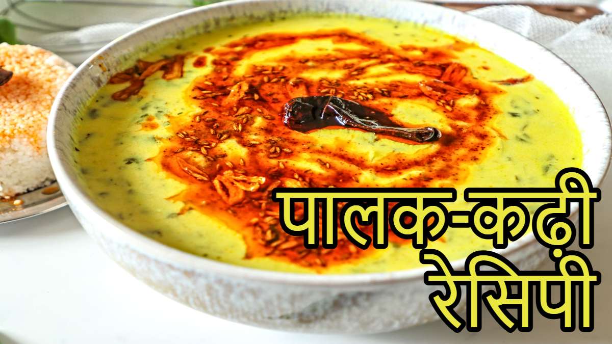 Palak Kadhi Recipe: ठंड में जरूर लें पालक कढ़ी का स्वाद, झटपट हो जाएगी तैयार…