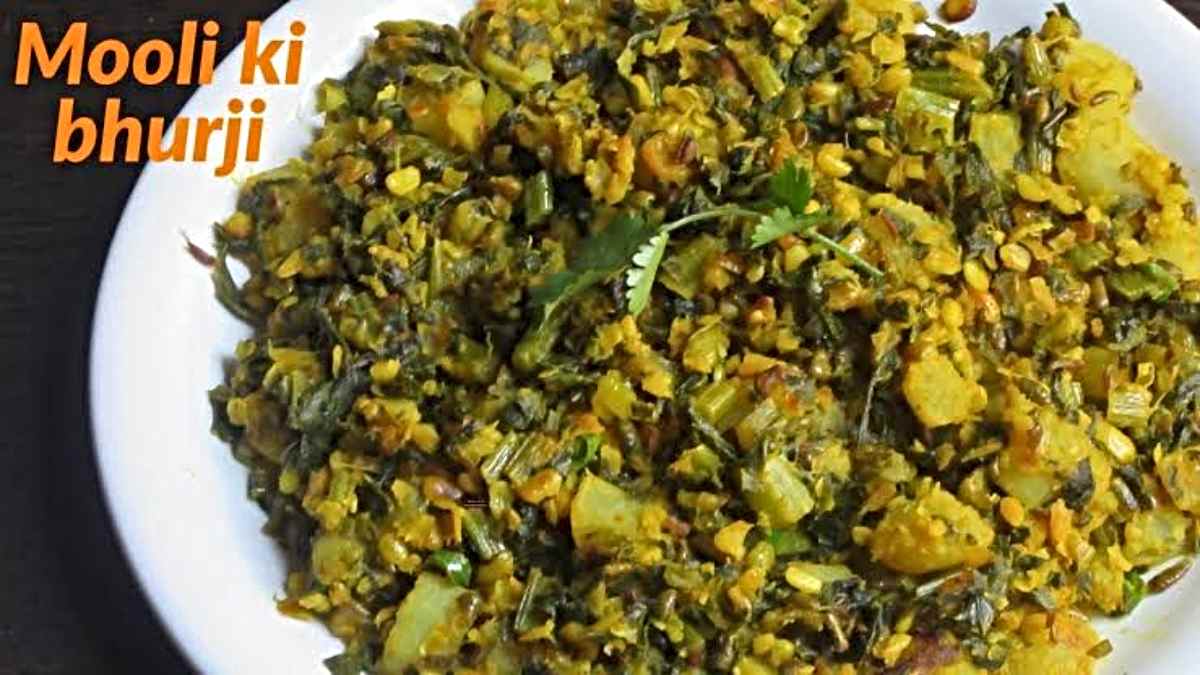 Mooli ke Patte ki Bhurji: ठंड के मौसम में जरूर बनाएं और खाएं मूली के पत्ते की भुर्जी, स्वादिष्ट और पौष्टिक भी…