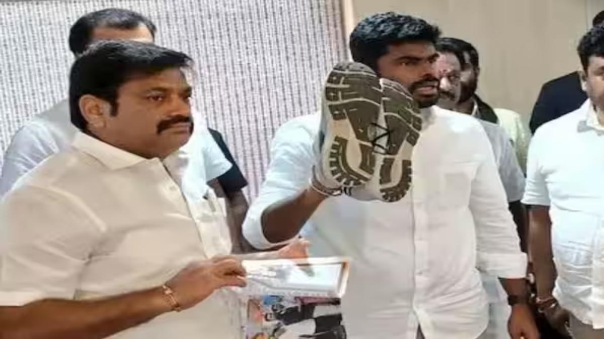 ‘खुद को मारेंगे 6 कोड़े’, तमिलनाडु बीजेपी अध्यक्ष अन्नामलाई ने खाई बड़ी कसम, जानें जूता-चप्पल न पहनने का क्यों लिया संकल्प