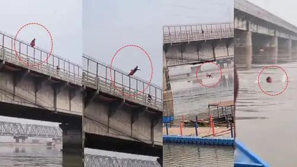 ‘लगता है यमराज छुट्टी पर थे’… 70 फीट ऊंचे पुल से युवती ने गंगा नदी में लगाई छलांग, फिर जो हुआ…, देखें VIDEO