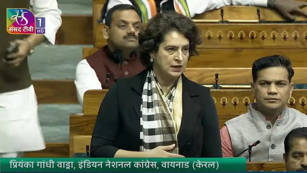 ‘वन नेशन-वन इलेक्शन’ जेपीसी में शामिल हो सकती है प्रियंका गांधी, कांग्रेस ने स्पीकर को भेजा 4 नाम