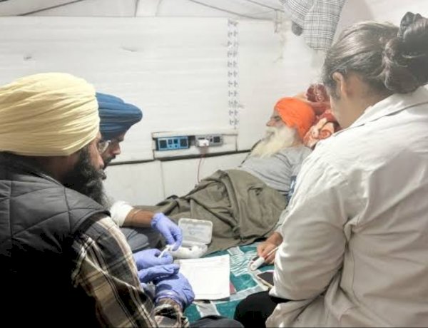 डल्लेवाल की हालत नाजुक, राजा वडिंग ने की मुलाकात