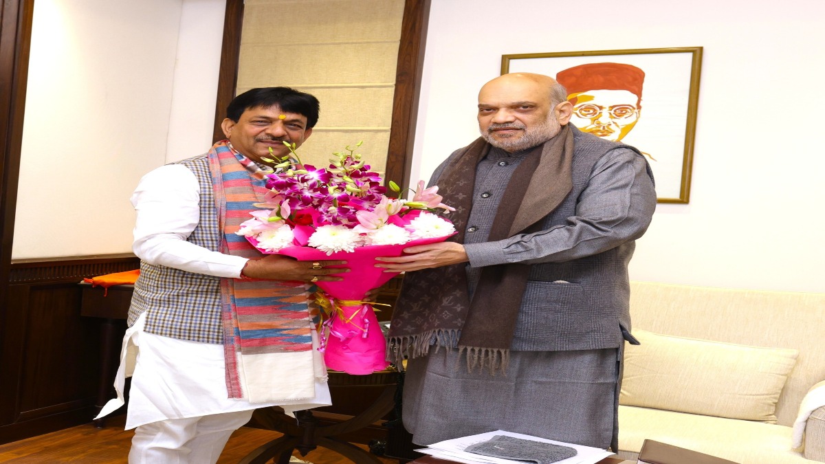केंद्रीय गृह मंत्री शाह से मिले कपिल देव अग्रवाल, व्यापारियों की दुश्वारियों पर की चर्चा, स्टेट जीएसटी विभागों में आ रही कठिनाइयों को करने की अपील