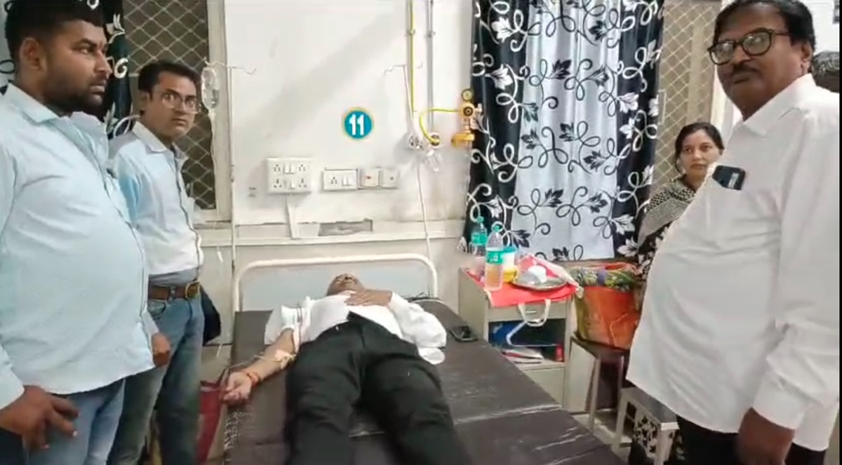 चाइनीज मांझे से कटी रेलवे कर्मचारी की गर्दन, लहूलुहान हालत में अस्पताल में भर्ती, ड्यूटी से लौटने के दौरान हुआ हादसा