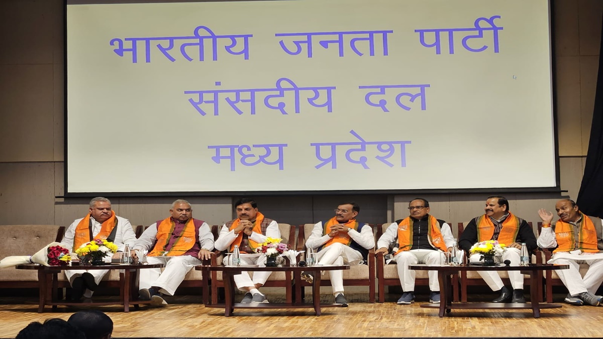 दिल्ली में MP BJP की संसदीय दल की बैठक: जनकल्याण पर्व को लेकर हुई चर्चा, CM डॉ. मोहन ने कहा- आनंद और बढ़ गया जब…