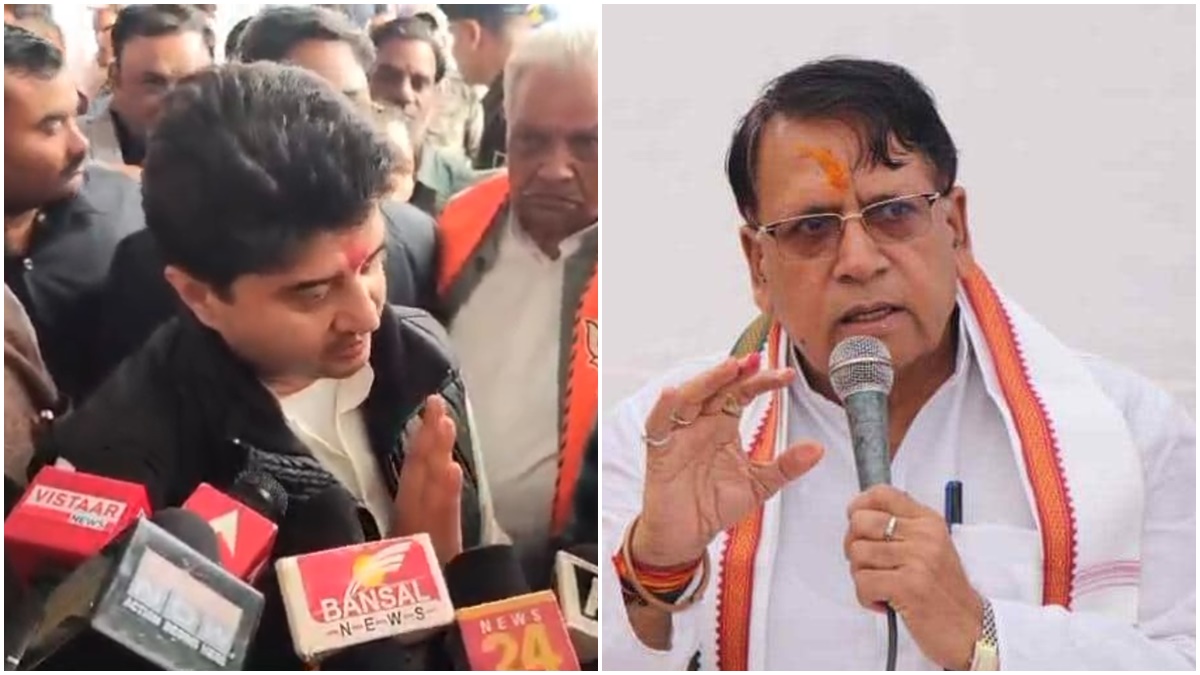 विजयपुर में हार के बाद BJP में अंतर्कलह! मंत्री के बयान पर कांग्रेस ने ली चुटकी, इधर सिंधिया बोले- ‘मुझे जो कहना था कह दिया’