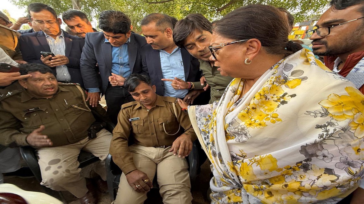 Rajasthan News: पूर्व मुख्यमंत्री वसुंधरा राजे के काफिले का एक्सीडेंट, 5 पुलिसकर्मी घायल