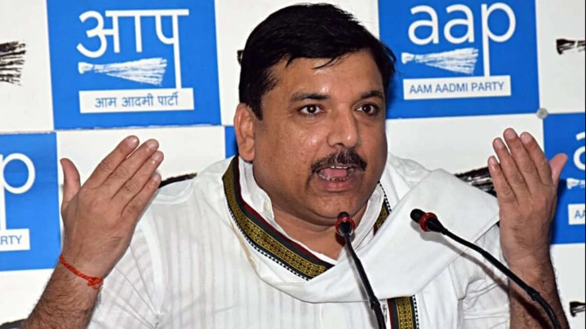 EXIT POLL के आंकड़ों पर बिफरे संजय सिंह, AAP सांसद ने एग्जिट पोल कंपनियों को बताया स्पा और मसाज वाली कंपनी