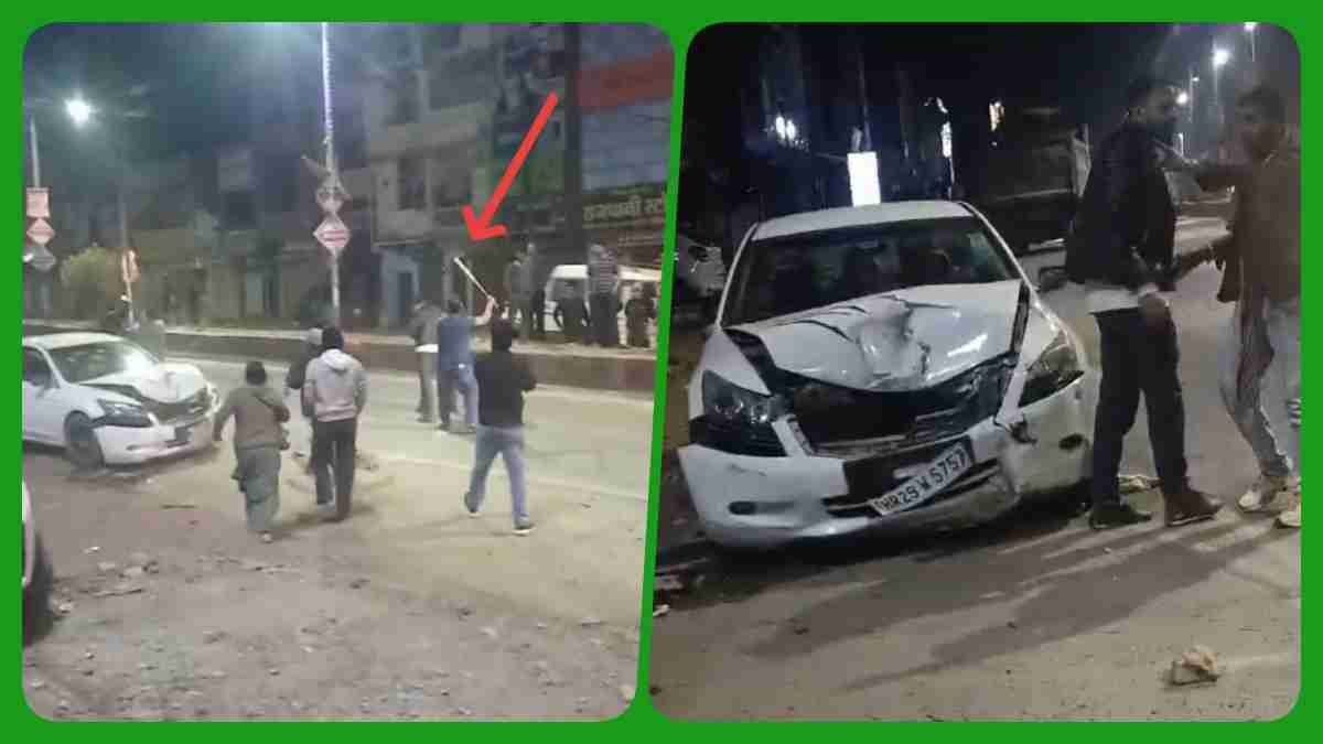घर के बाहर खड़ी कार को मारी टक्कर: जमकर चले लाठी-डंडे, दौड़ा-दौड़ा कर की पिटाई, FIR दर्ज
