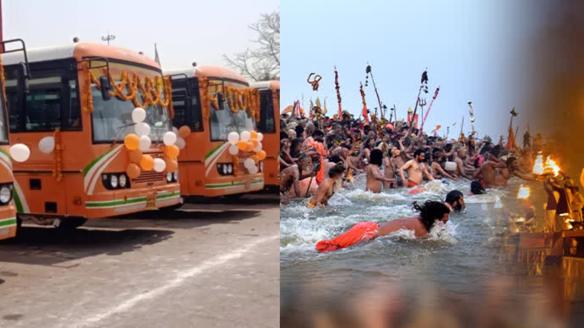 महाकुंभ 2025 : श्रद्धालुओं की टेंशन दूर, संगम स्थल तक पहुंचाने के लिए चलेंगी नि:शुल्क बसें, 24 घंटे होगा बसों का संचालन