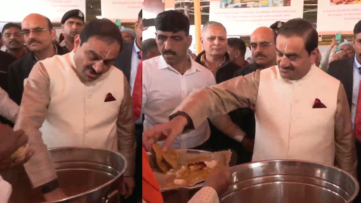Mahakumbh mela 2025 : महाकुंभ पहुंचे गौतम अडानी, इस्कॉन मंदिर में की पूजा अर्चना, श्रद्धालुओं को बांटा महाप्रसाद