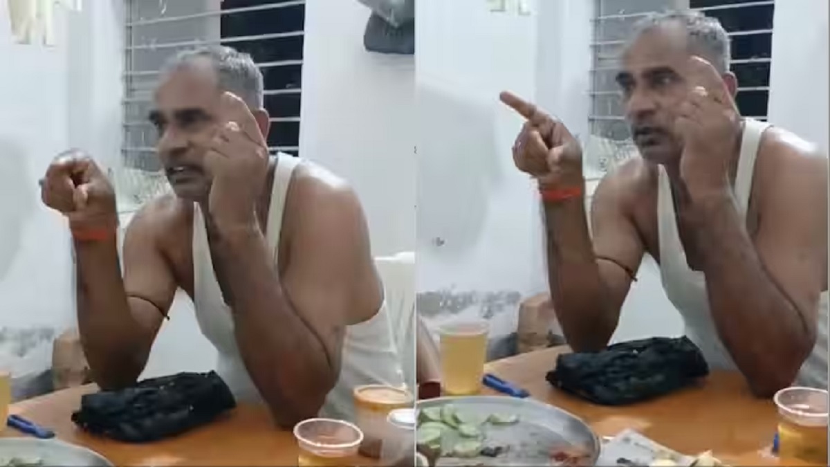 वाह दारोगा जी मौज कर दी! थाने में चखने के साथ जाम छलकाते हुए सब इंस्पेक्टर का VIDEO वायरल, सफाई में कही ये चौंकाने वाली बात