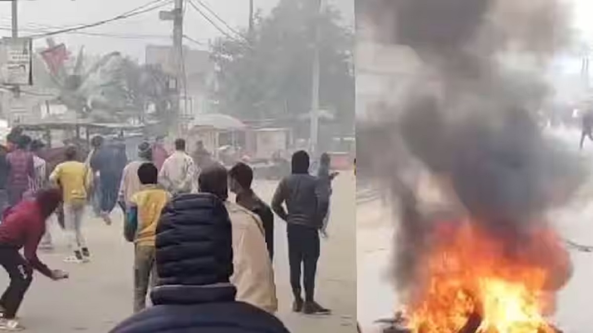 दरभंगा में भारी बवाल, आरोपी को पकड़ने पहुंची पुलिस टीम पर चारों तरफ से घेरकर हमला, कई पुलिसकर्मी गंभीर रूप से घायल