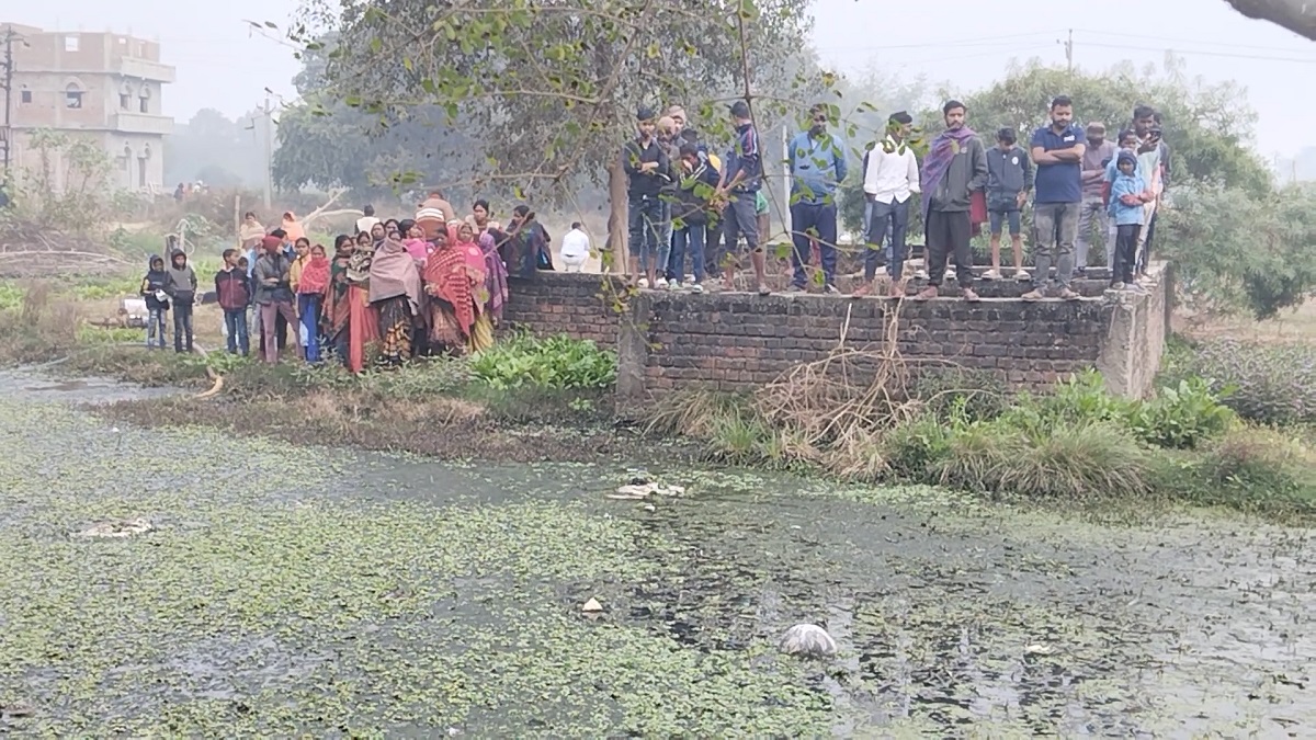 CRPF जवान की 5 साल की लापता बेटी की हत्या, नवादा में 17 दिन बाद तालाब सुखाकर बाहर निकाला गया मासूम का शव