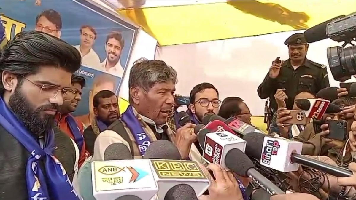 दलित सेना बिहार द्वारा किया गया एक दिवसीय महाधरना का आयोजन, समर्थन में पहुंचे पशुपति पारस और प्रिंस पासवान