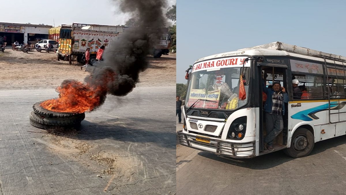 औरंगाबाद में पीट-पीटकर बस कंडक्टर को मार डाला, गुस्साए परिजनों ने सड़क जाम कर किया प्रदर्शन, कहा- मौत से लेंगे मौत का बदला