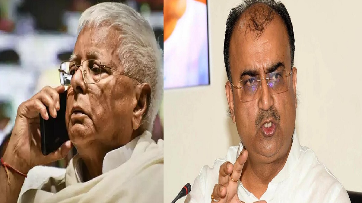 ‘मुख्यमंत्री के दरवाजे पर खड़ा होकर गिड़गिड़ाते थे लोग’, मंगल पांडे ने लालू राज का जिक्र करते हुए RJD पर बोला हमला, कहा- उस समय अपराधी…