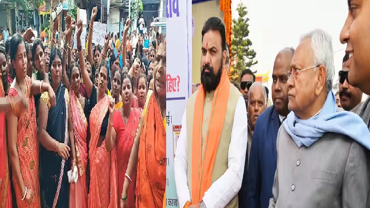 ‘हम और आप कैसे पैदा हुए?’, सीएम नीतीश ने महिलाओं से पूछा ऐसा सवाल, असहज नजर आए सम्राट चौधरी ने कहा- चलिए सर…