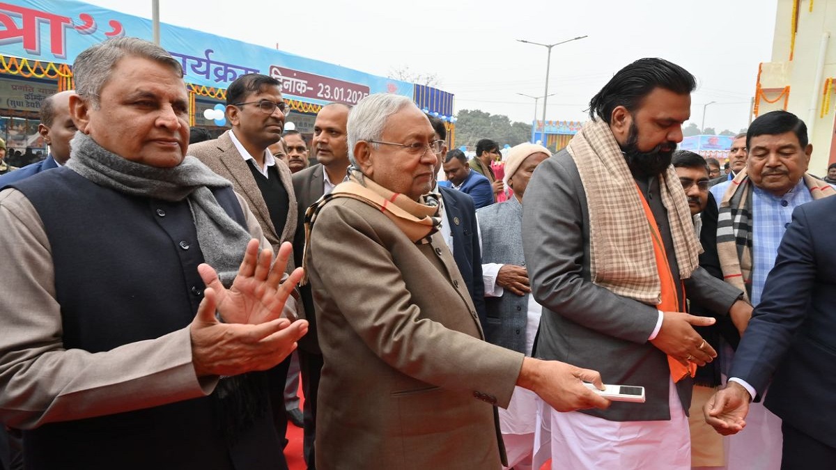 प्रगति यात्रा के तहत सहरसा पहुंचे सीएम नीतीश, 210 करोड़ की लागत से 52 परियोजनाओं का किया शिलान्यास एंव उद्घाटन
