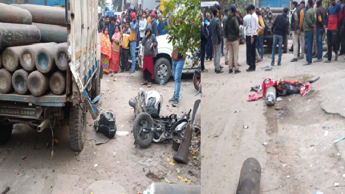 Patna News: राजधानी पटना में बड़ा हादसा, ऑक्सीजन सिलेंडर फटने के एक मजदूर की मौत