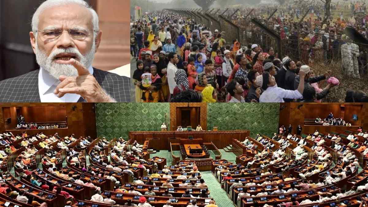 बांग्लादेशी-रोहिंग्या घुसपैठियों पर लगेगी लगाम! मोदी सरकार लाएगी कानून, बजट सत्र में पेश होगा बिल