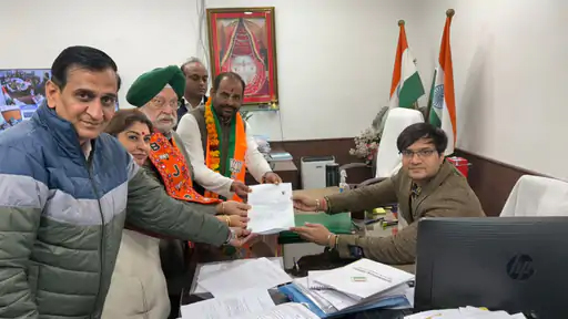 Delhi Election 2025: कालकाजी सीट से भाजपा प्रत्याशी रमेश बिधूड़ी ने दाखिल किया नामांकन