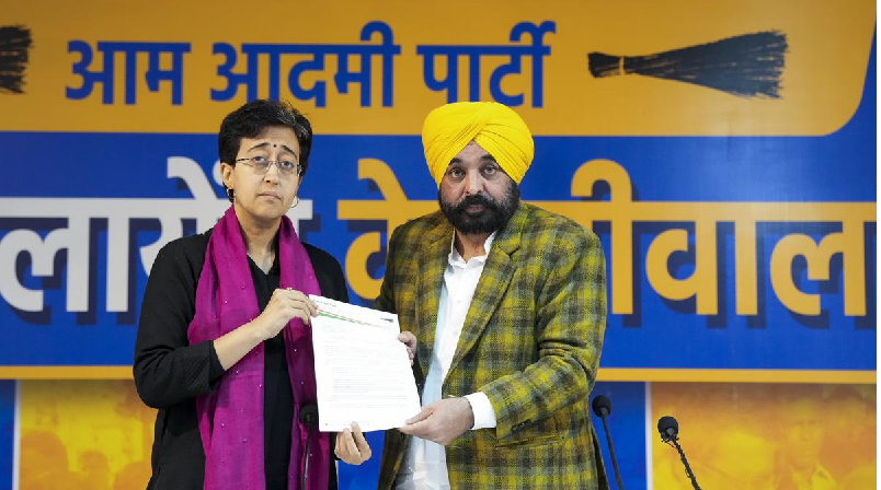 आप ने लिखा चुनाव आयोग को पत्र, पंजाब पुलिस द्वारा केजरीवाल को दी गई सुरक्षा को तुरंत बहाल करने की मांग