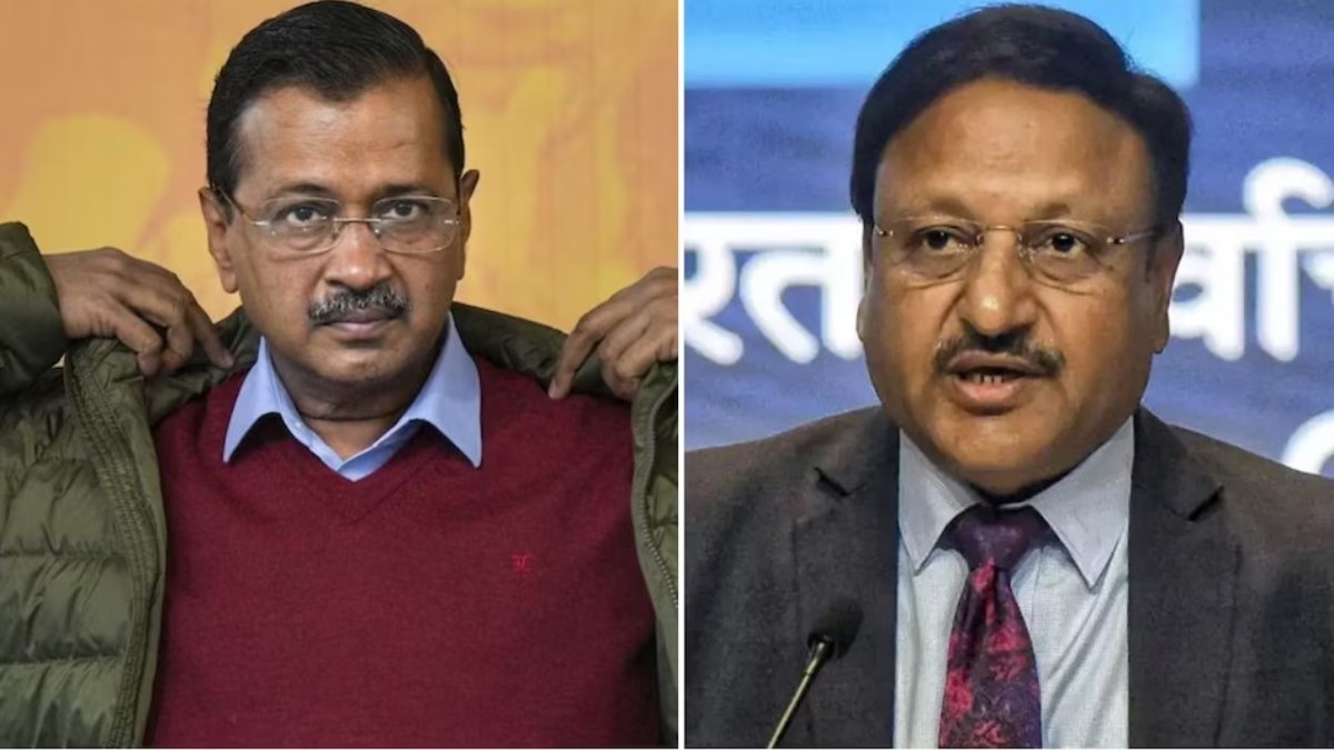 CEC राजीव कुमार पर केजरीवाल का सबसे बड़ा वार, कहा- अगर राजनीति करनी है तो दिल्ली की किसी सीट से चुनाव लड़ लें, यमुना पानी में जहर पर हरियाणा-दिल्ली सरकार के बीच चल रहा विवाद