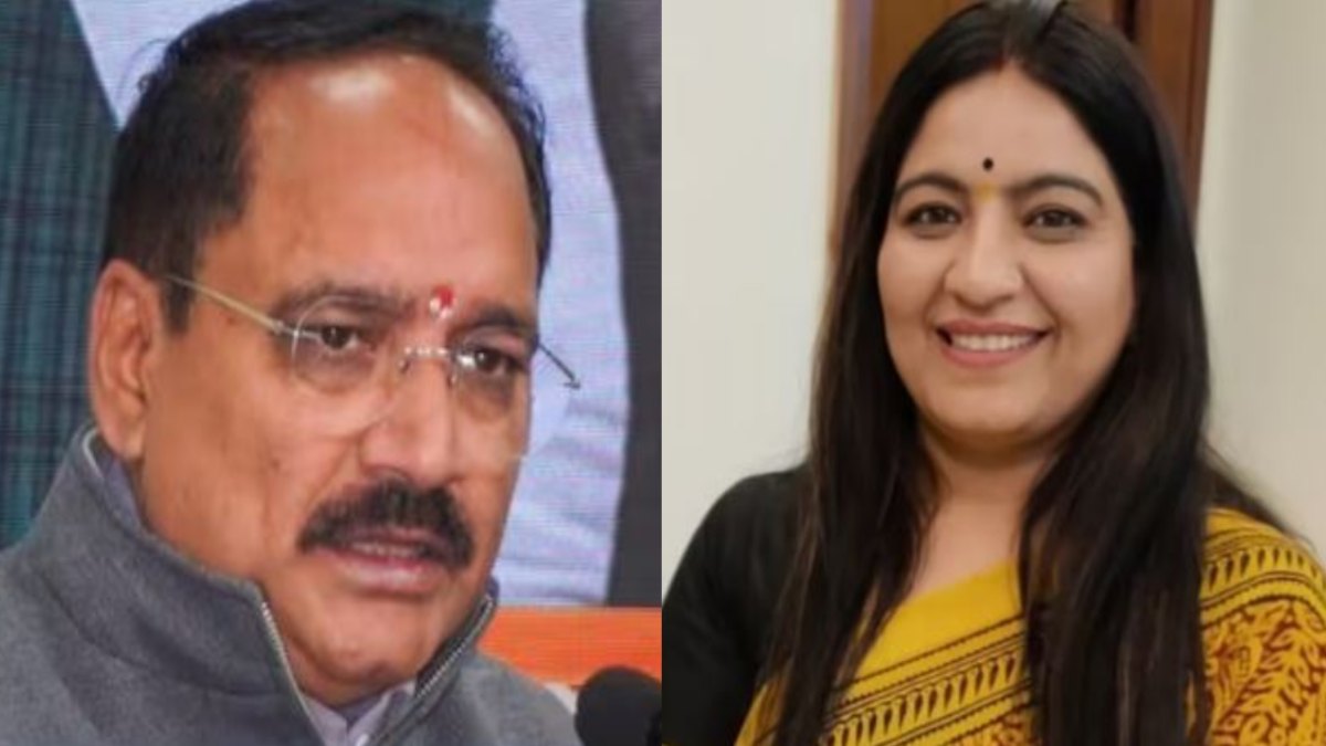पत्नी भाजपा की पार्षद, पति AAP से लड़ रहे चुनाव, दिल्ली इलेक्शन से पहले बीजेपी ने लिया बड़ा एक्शन