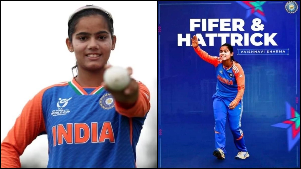 ICC U-19 Women’s T20 World Cup 2025: 4 ओवर, पांच रन और 5 विकेट, अंडर-19 वर्ल्ड कप में हैट्रिक लेकर चंबल की बेटी वैष्णवी ने रचा इतिहास