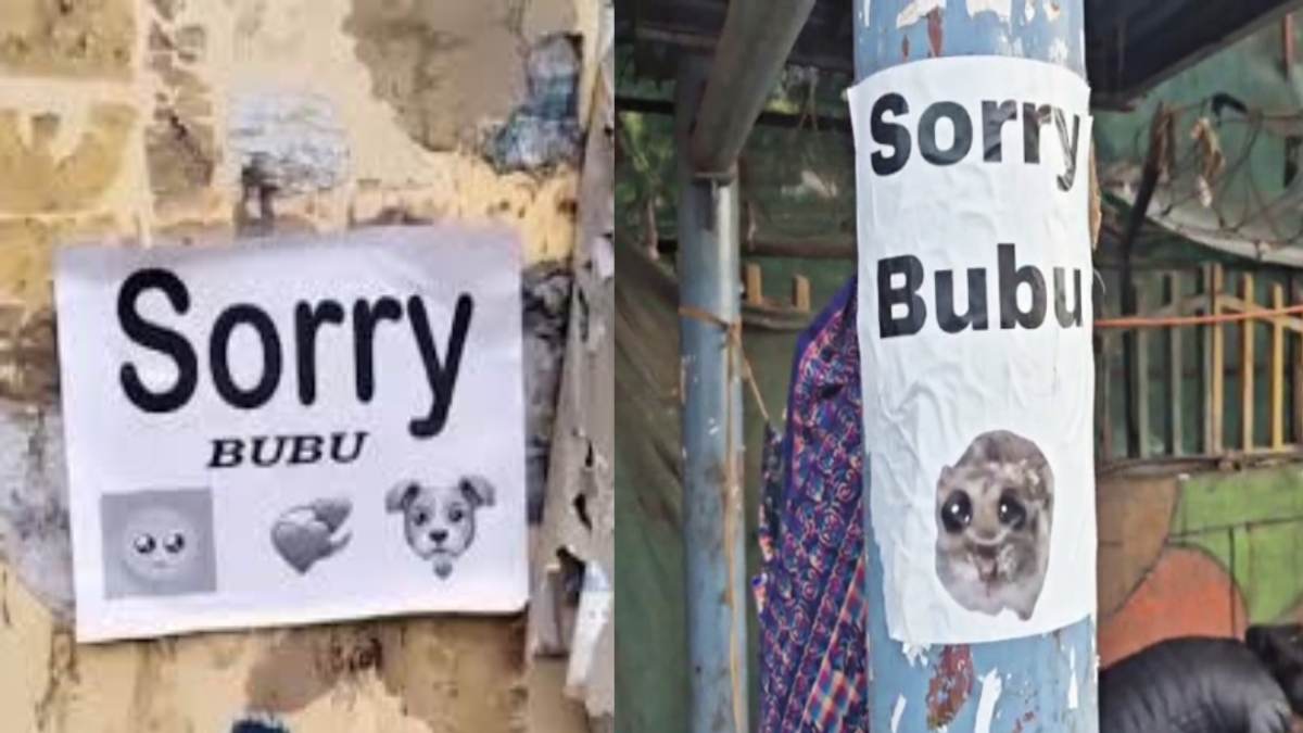 ‘Sorry Bubu’… जगह-जगह कई दीवारों पर लगे हैं पोस्टर, सोशल मीडिया पर कर रहा ट्रेंड, ‘आशिक’ की खोज में जुटी खाकी